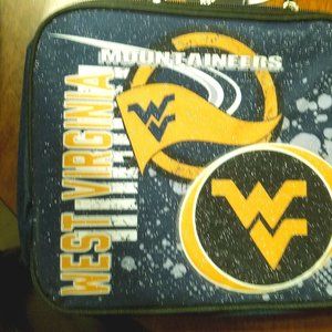 WV Mountaineers 3D Raised Graphics Lunch Bag, NEW